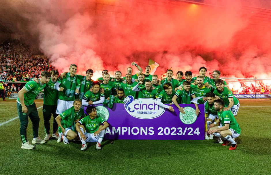 Celtic viert na masterclass 54ste (!) titel van Schotland