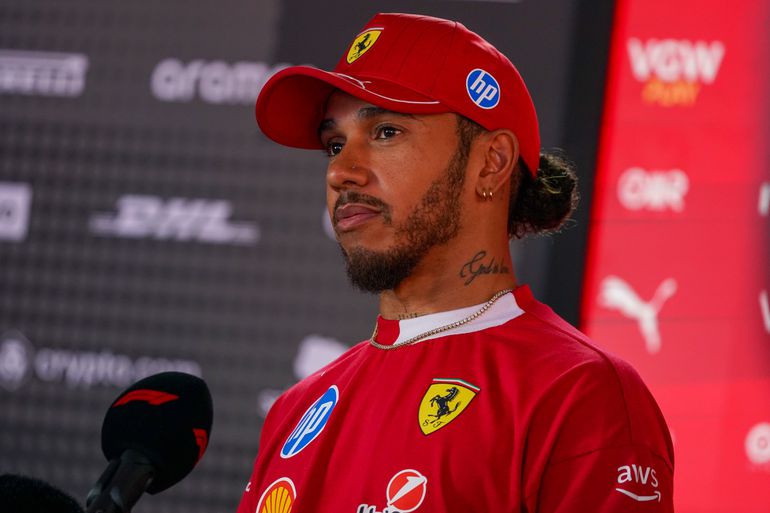 Lewis Hamilton kwam thuis van een koude kermis bij Ferrari: 'Dat had ik niet verwacht'