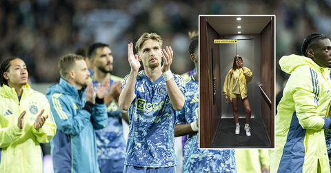 Kenneth Taylor moet drama Ajax verwerken zonder steun van beroemde vriendin Jade Anna
