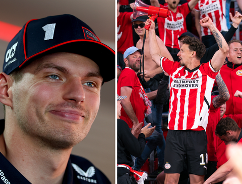 PSV-fan Max Verstappen neemt wraak na drama Ajax: 'Heb hem een appje gestuurd'