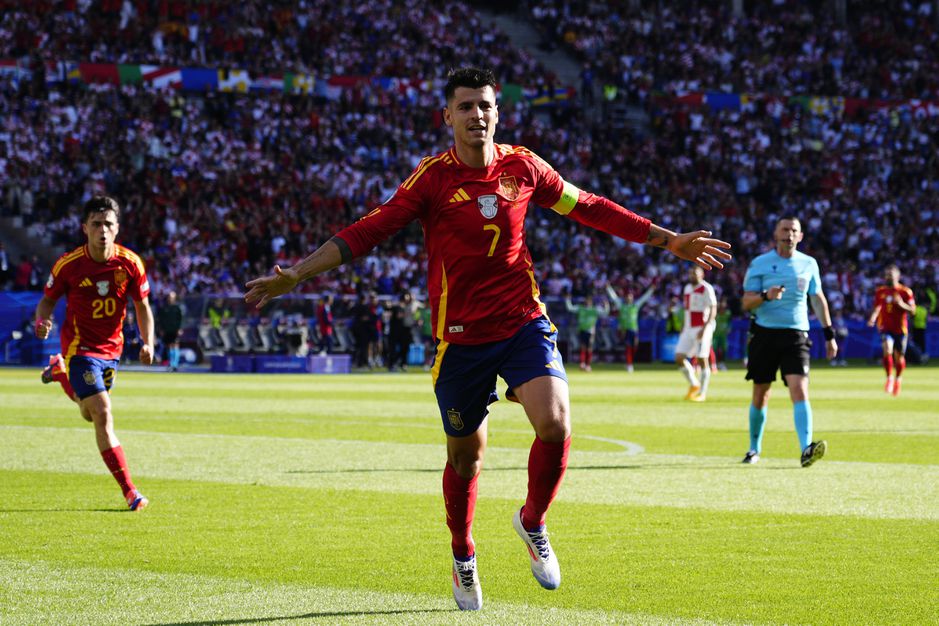 Álvaro Morata zorgt voor unieke EK-prestatie met doelpunt tegen Kroatië