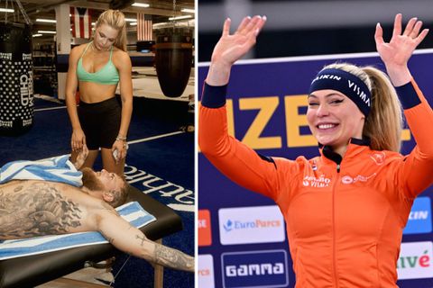 IJzersterke Jutta Leerdam sleept Jake Paul de kamer door: 'Dit is indrukwekkend'