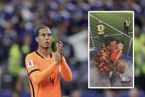 Vertederende beelden: Oranje-internationals vinden steun bij familie na teleurstellend gelijkspel WK voetbal