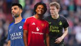 Mehdi Taremi, Joshua Zirkzee en Mats Wieffer maakten een transfer tijdens het EK. Getty Images, beeldbewerking Sportnieuws.nl