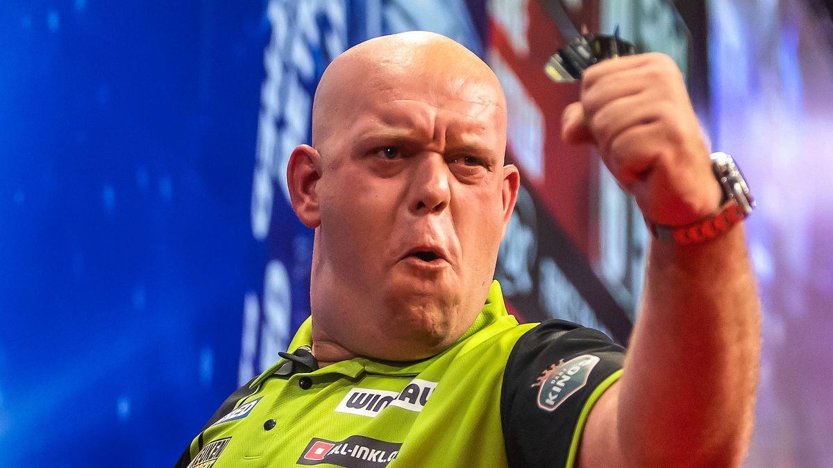 Trotse Michael van Gerwen deelt plaagstootje uit aan sensatie Luke Littler