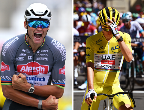 Mathieu van der Poel en Tadej Pogacar dragen in Tour de France peperdure horloges: dit is de opvallende reden