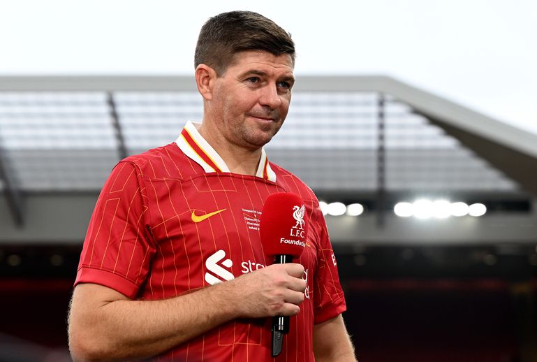 Voetbalicoon Steven Gerrard (45) voor het eerst opa van dochter met beruchte crimineel als schoonvader
