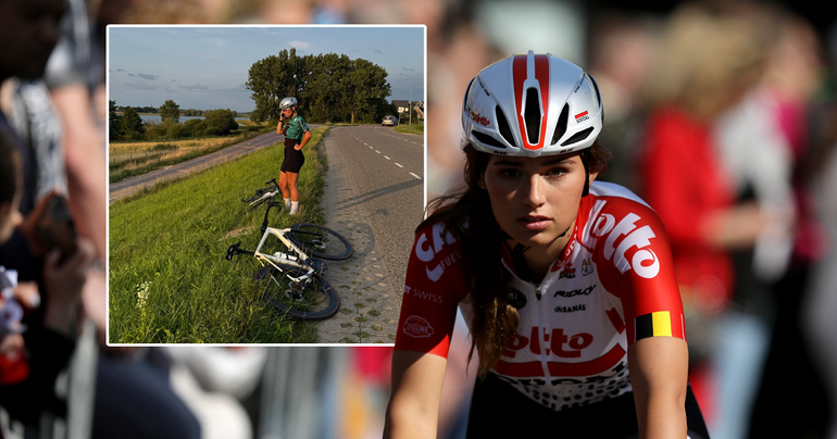 'Mooiste sportvrouw' Puck Moonen belaagd tijdens trainingsrit: 'Ze probeerden me te slaan met een stuk hout'