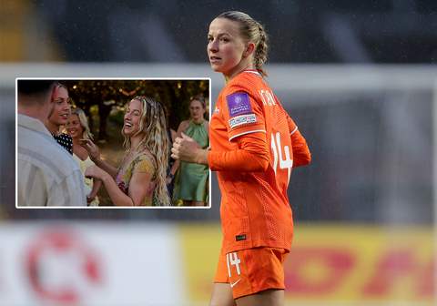 Oranje-international lapt regels aan haar laars op dag voor bruiloft: 'Wat de scheidsrechter ook zegt...'