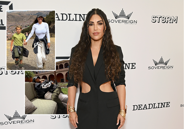 Yolanthe Cabau (ex Wesley Sneijder) maakt bijzondere reis 'vol oude geheimen' met zoontje Xess Xava