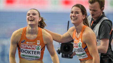 Topatletes Emma Oosterwegel en Sofie Dokter zorgen voor geweldig slot van EK-zevenkamp