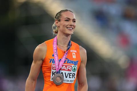 Topatlete Lieke Klaver schrikt van zichzelf op EK-atletiek: 'Niet zo blij mee'