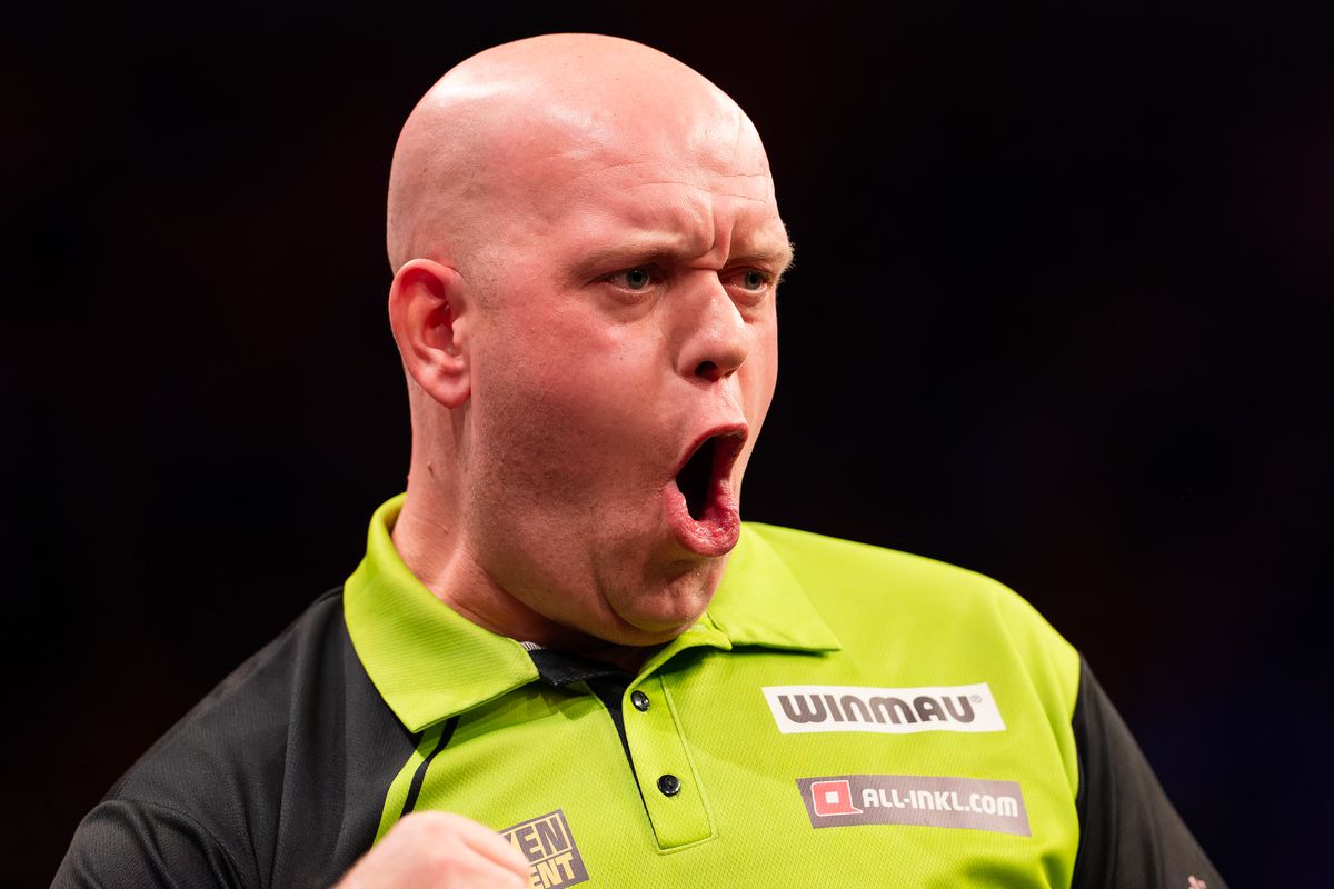 Michael van Gerwen is kritisch na zege op Luke Humphries: 'Dat mag ik mij wel kwalijk nemen'