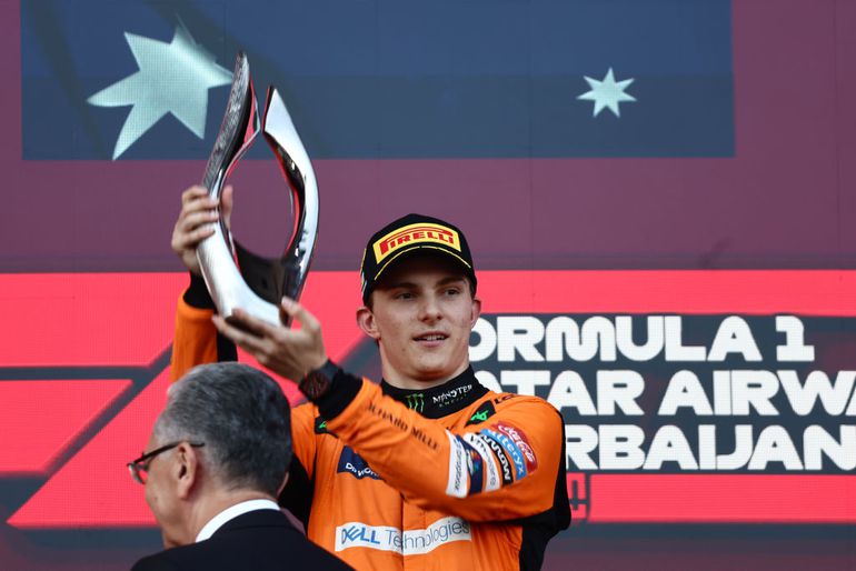 'Stressvolle middag' voor winnaar Oscar Piastri, Charles Leclerc baalt van fouten in GP van Azerbeidzjan