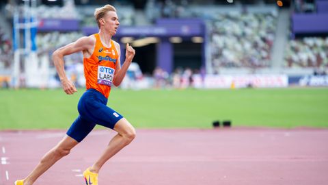 Overtuigend resultaat levert toptalent Niels Laros (20) finaleplek op bij WK atletiek
