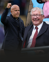 Arne Slot, Sir Alex Ferguson ©Getty Images