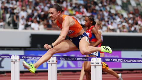 Plan van Nadine Visser mislukt: Nederlandse topatlete faalt in finale van 100 meter horden