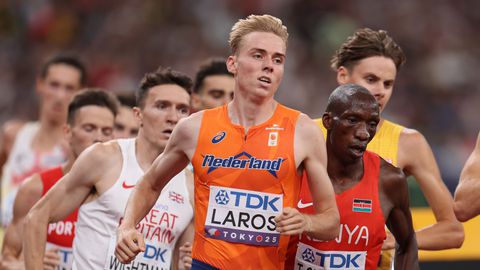 Nederlander Niels Laros als topfavoriet naar finale 1500 meter op WK atletiek: 'Dat zegt nog niks'