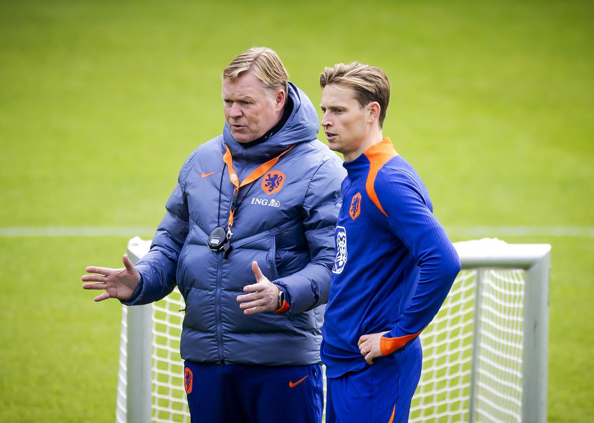 Ronald Koeman verklapt plan met herstelde Frenkie de Jong: 'Daarna zien we wel verder'