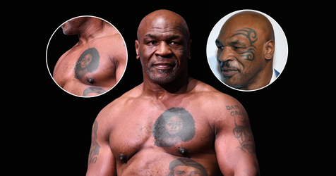 De bijzondere tattoo's van Mike Tyson: bekend symbool op gezicht en dierbare op borst