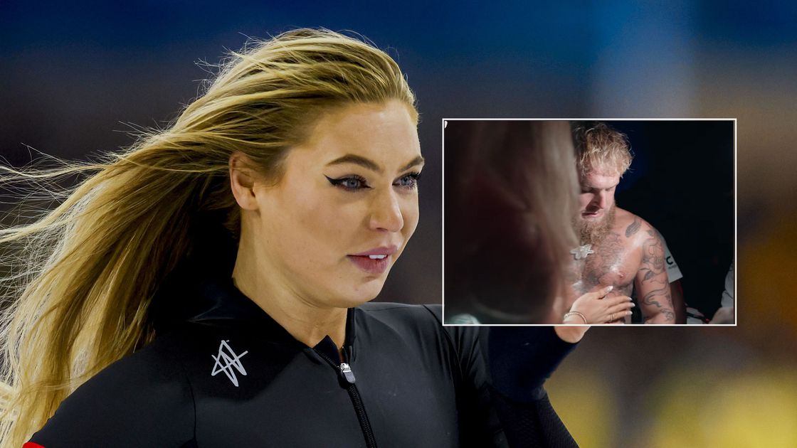 Jutta Leerdam kan in het openbaar niet van 'lekker stuk vlees' Jake