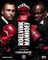 Promotie voor Dave Roelvink tegen Melvin Manhoef ©Videoland