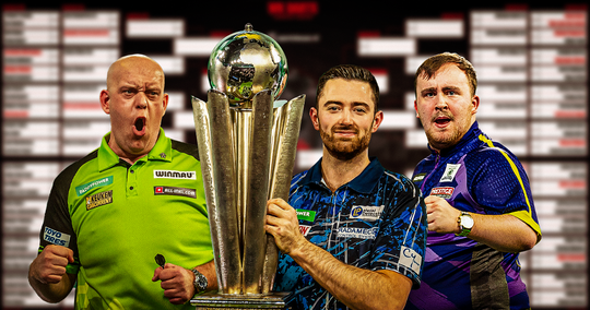 Bracket WK darts 2025: check hier alle 95 uitslagen