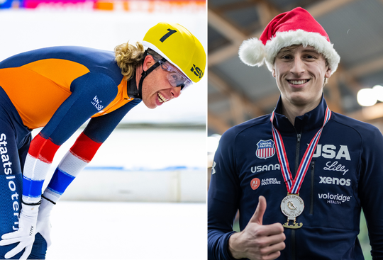 Schaatsfenomeen Jordan Stolz troeft na stevige waarschuwingen Nederlands icoon af: 'Heel mooie actie'