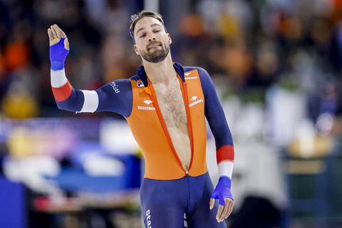 Topschaatser Kjeld Nuis heeft 'engeltje op zijn schouder': 'Dat is altijd een spelletje’