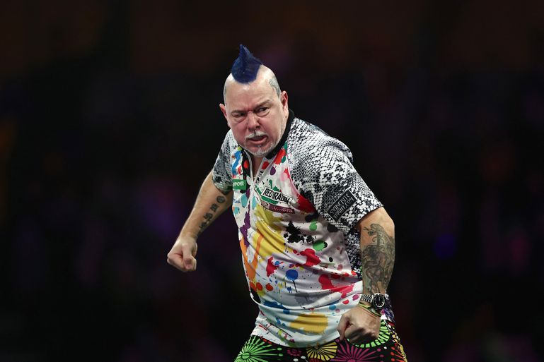 Live WK darts: toptalent hoopt doldwaas gemiddelde te herhalen, Peter Wright tegen Nederlandse dartster