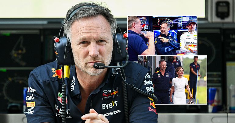 Dit is Christian Horner: grote successen met Max Verstappen, beroemde vrouw, maar flinke problemen door pikante berichten