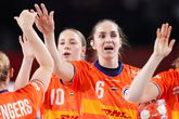 Laura van der Heijden stopt als international van de Nederlandse handbalsters. ©Getty Images