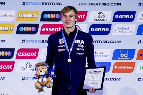 Jordan Stolz gaat vol bravoure naar Olympische Winterspelen: 'Dan worden andere landen nerveus'