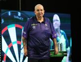Phil Taylor verloor in zijn allerlaatste (senioren) WK ooit meteen in de eerste ronde. ©Pro Shots