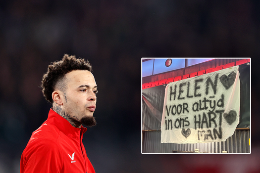 Quilindschy Hartman nodigt familie van fan die onlangs overleed uit voor Feyenoord - Roma: 'Wat een prachtvent'