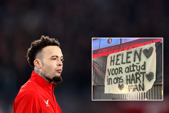 Quilindschy Hartman nodigt familie van fan die onlangs overleed uit voor Feyenoord - Roma: 'Wat een prachtvent'