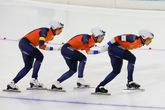 Geen medaille voor Nederlandse mannen op ploegenachtervolging: 'Toch wel een bittere pil'