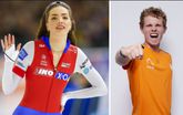 Bekende geliefde van populaire schaatsster Pien Hersman duikt op tijdens NK afstanden en knuffelt erop los