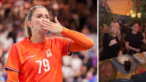 Tophandbalster Estavana Polman beleeft verlaat valentijndsdiner dankzij bizarre ontwikkeling