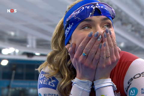 Nagelbijtende Joy Beune krijgt enorme dreun te verwerken op NK afstanden, emotionele Merel Conijn houdt huis