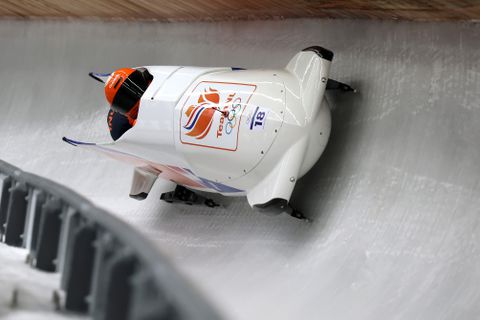 Nederlandse bobsleeër debuteert op Olympische Spelen in geleende Australische slee