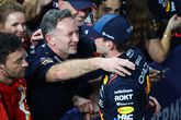 Christian Horner en Max Verstappen © Getty Images