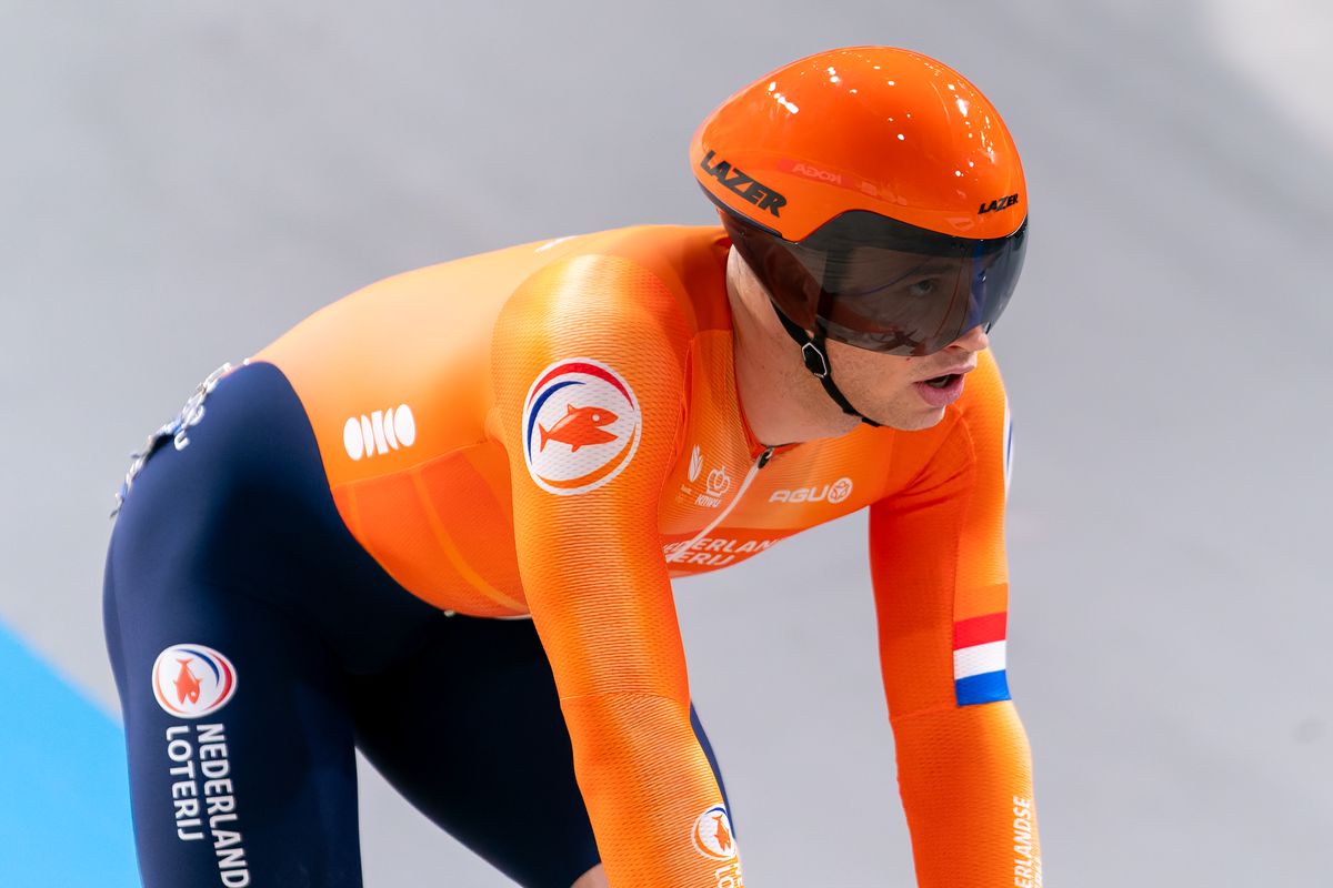 Harrie Lavreysen komt niet in actie bij Nations Cup in Hongkong door voedselvergiftiging