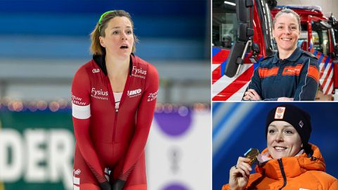 Ex-topschaatsster Jorien ter Mors vindt roeping als brandweervrouw: 'De hitte van een echte brand ervaren'