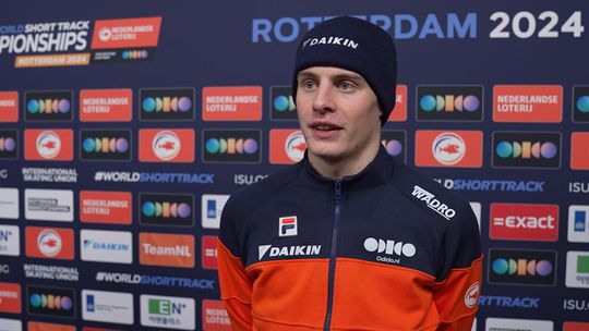 Succesvolle Jens van 't Wout spreekt van 'al bijna geslaagd' WK shorttrack