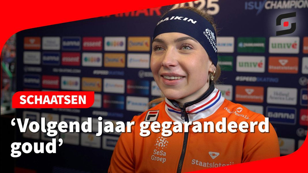 Joy Beune over haar vakantieplannen na drie gouden medailles op WK afstanden