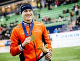 Trotse moeder laat ook van zich horen na wereldtitel Joep Wennemars: 'Probeer het thuis een beetje normaal te houden'