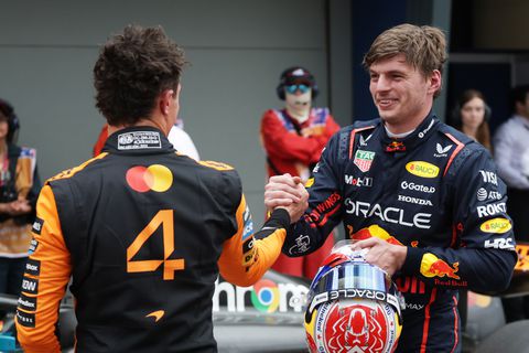 Max Verstappen gelooft uitspraken Lando Norris niet: 'Had hij het over zijn eigen auto?'