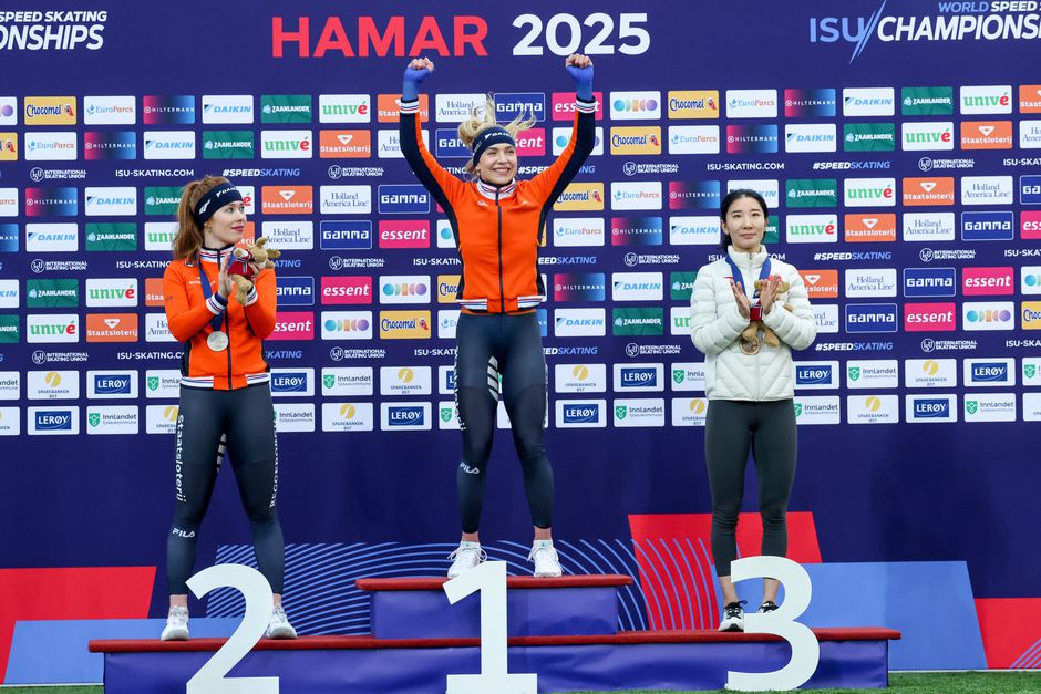 Medaillespiegel WK afstanden | Nederlandse topschaatsers zorgen voor oppermachtige eindzege in Hamar