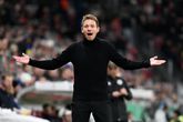Julian Nagelsmann als coach van FC Bayern München. © Getty Images